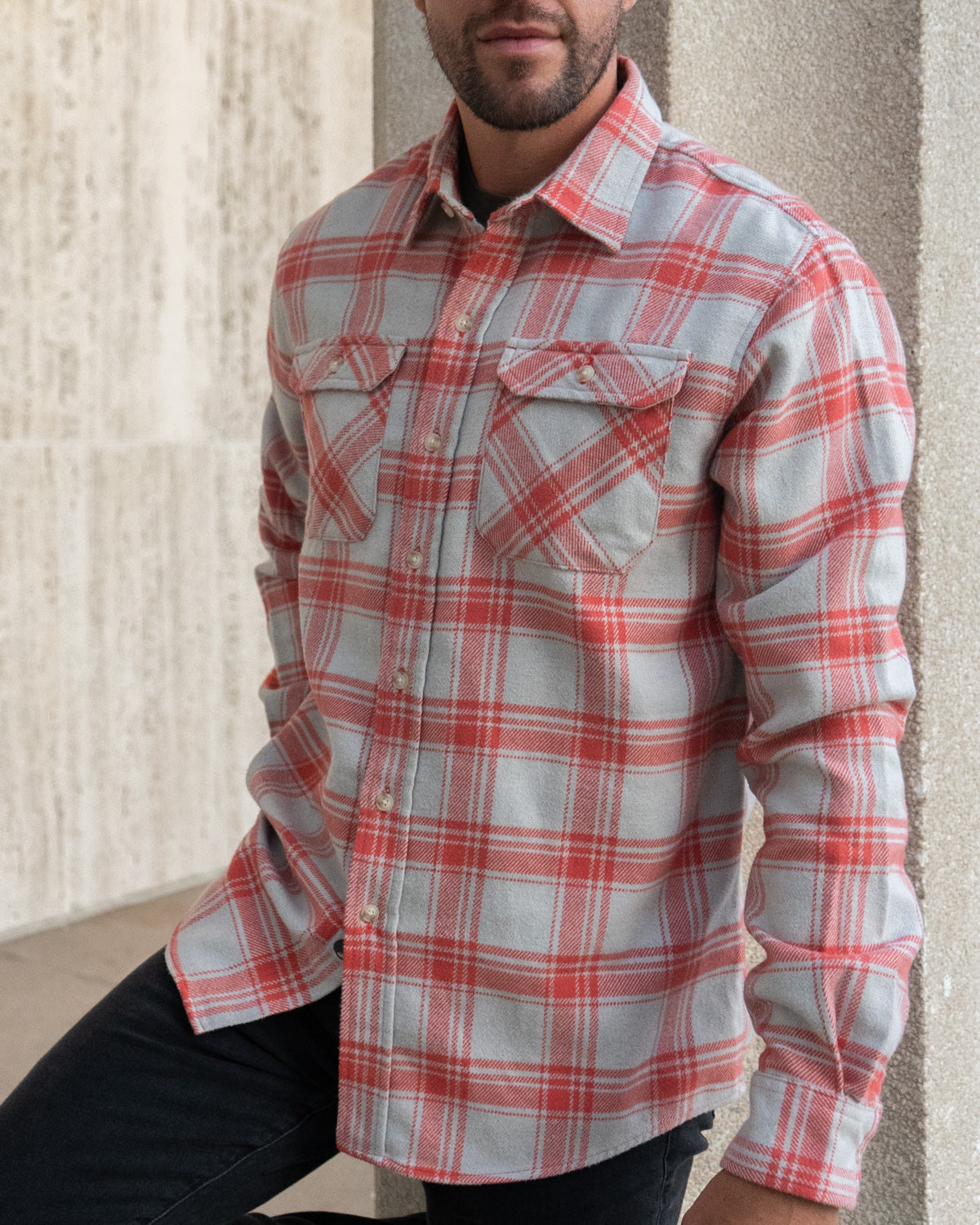 Field Grand Flannel, Oatmeal