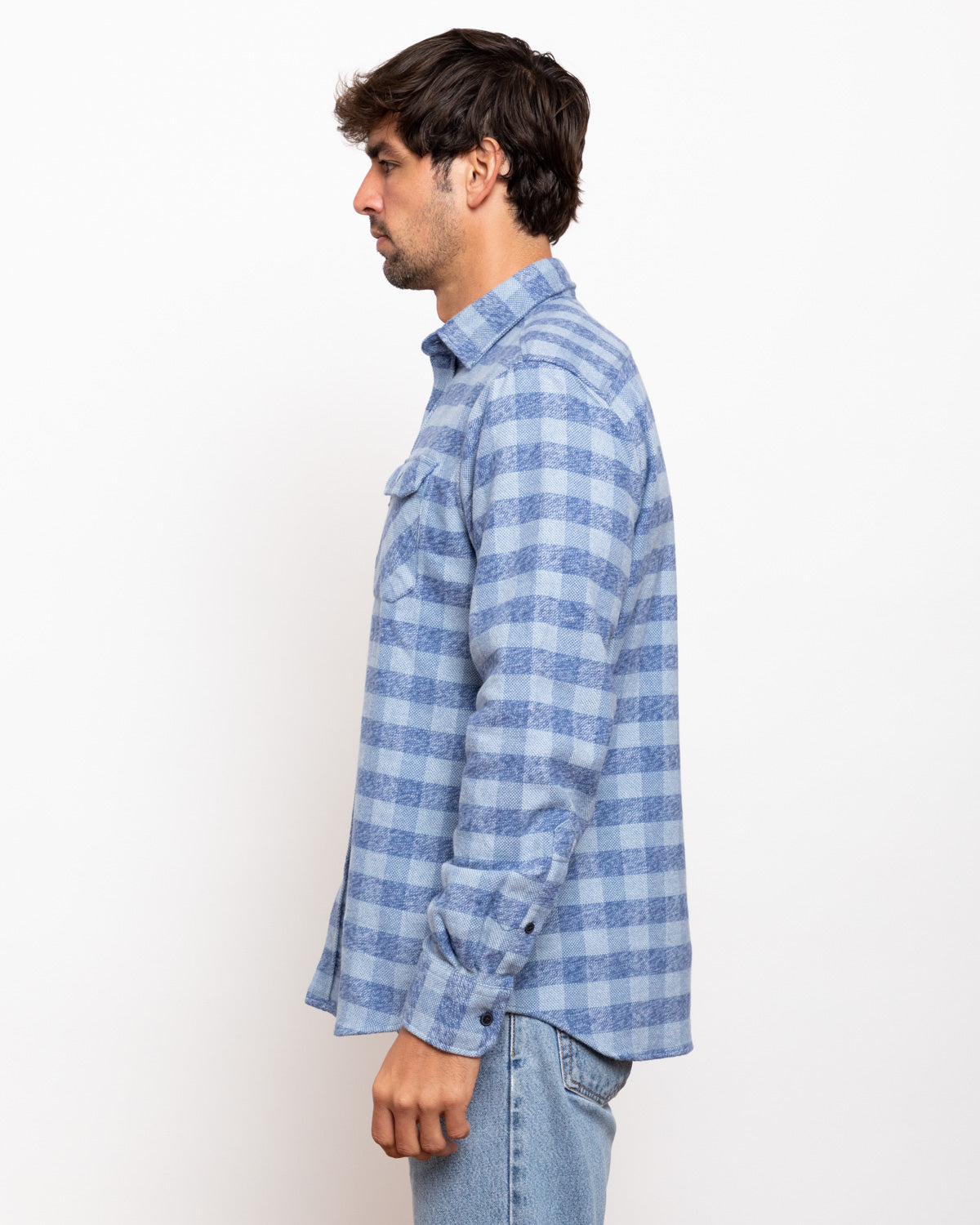 Grand Flannel, Checkered Blue