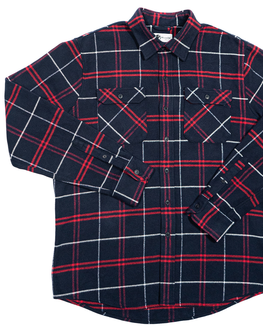 Grand Flannel, Marine Plaid