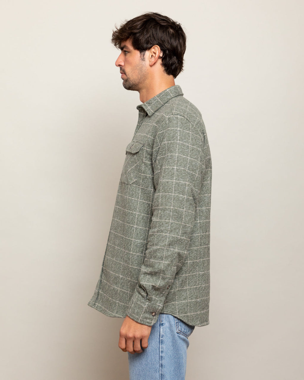 Grand Flannel, Moss Green