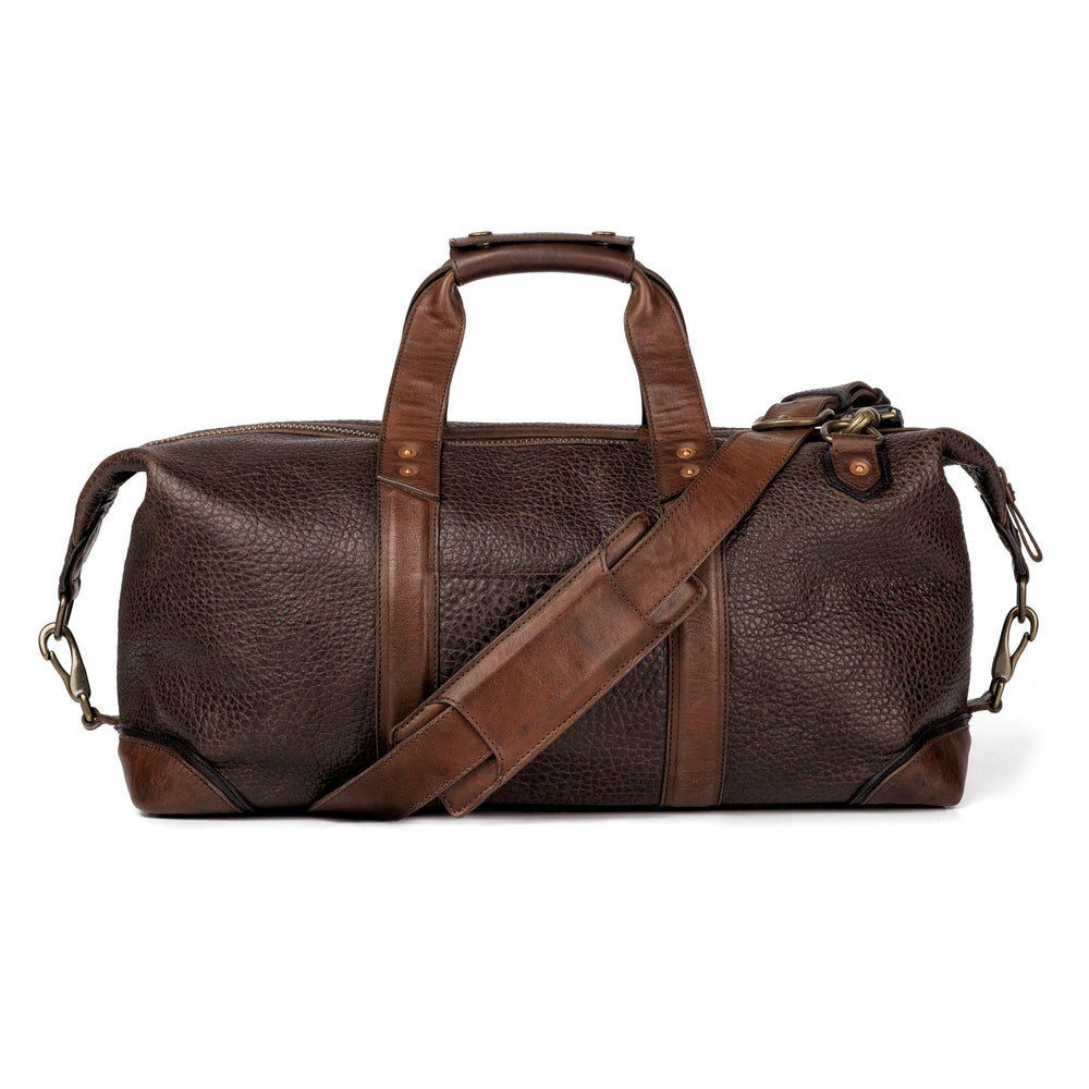 Theodore Leather Weekender Duffle Bag