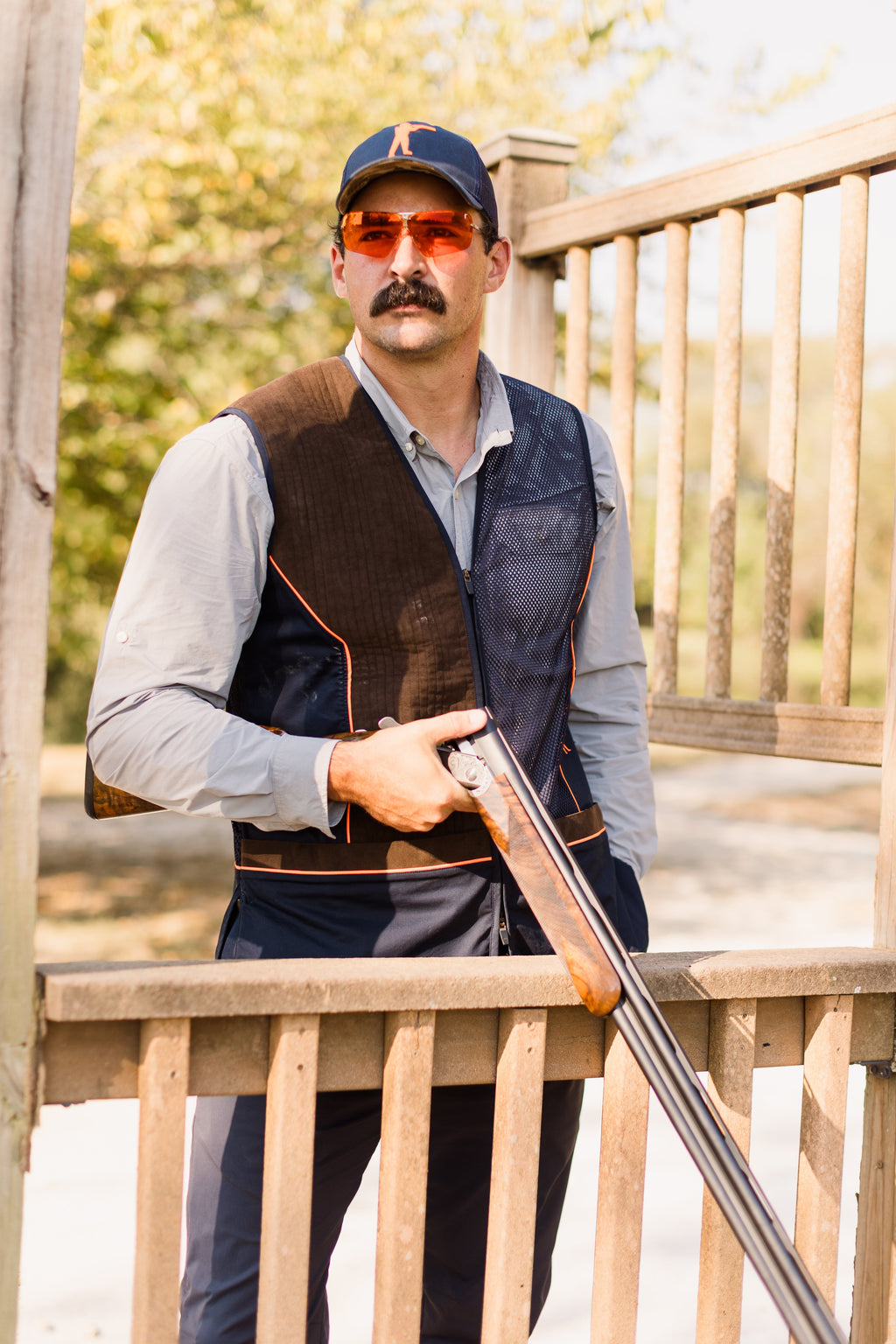 Competition Clays Vest in Navy