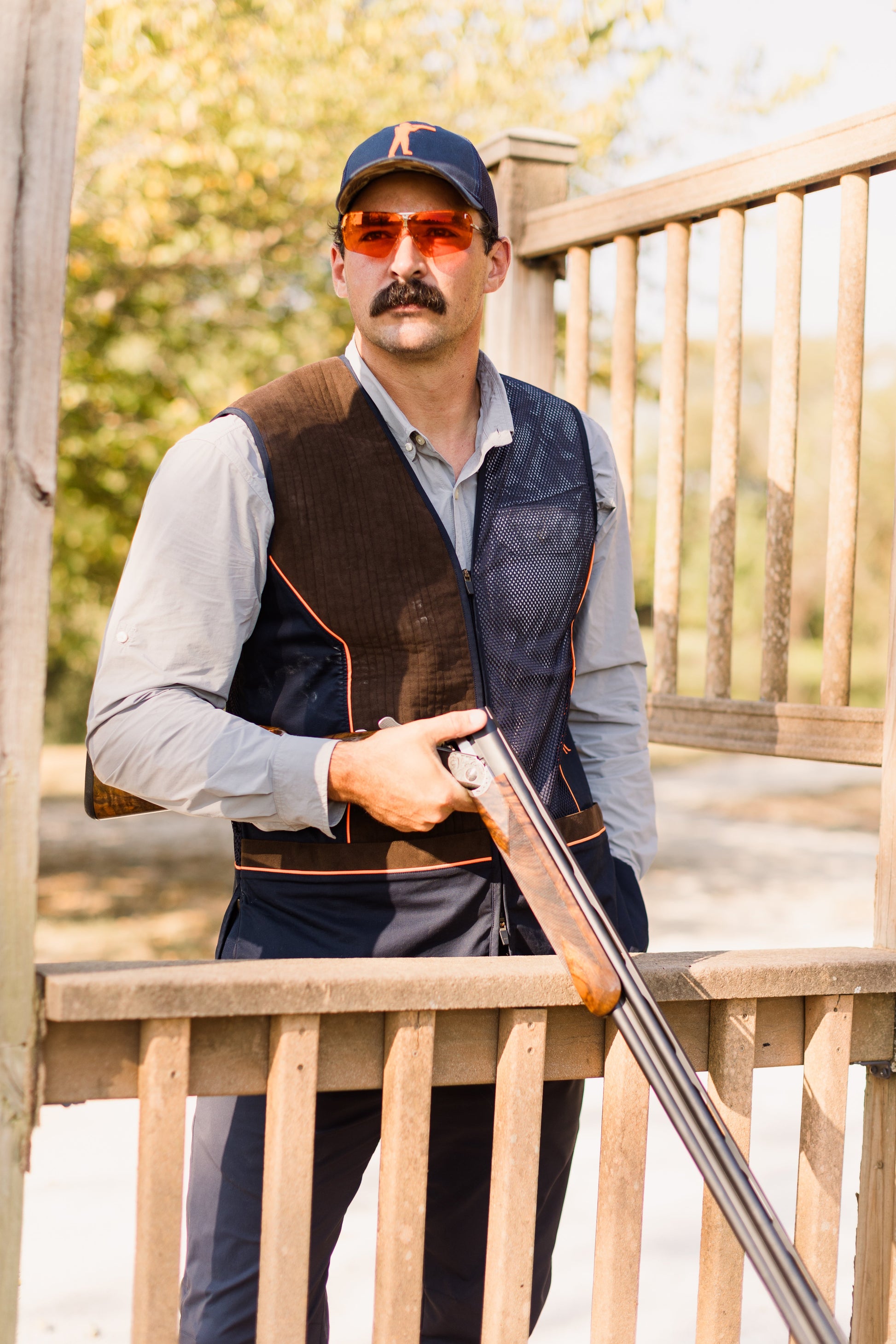 Competition Clays Vest in Navy