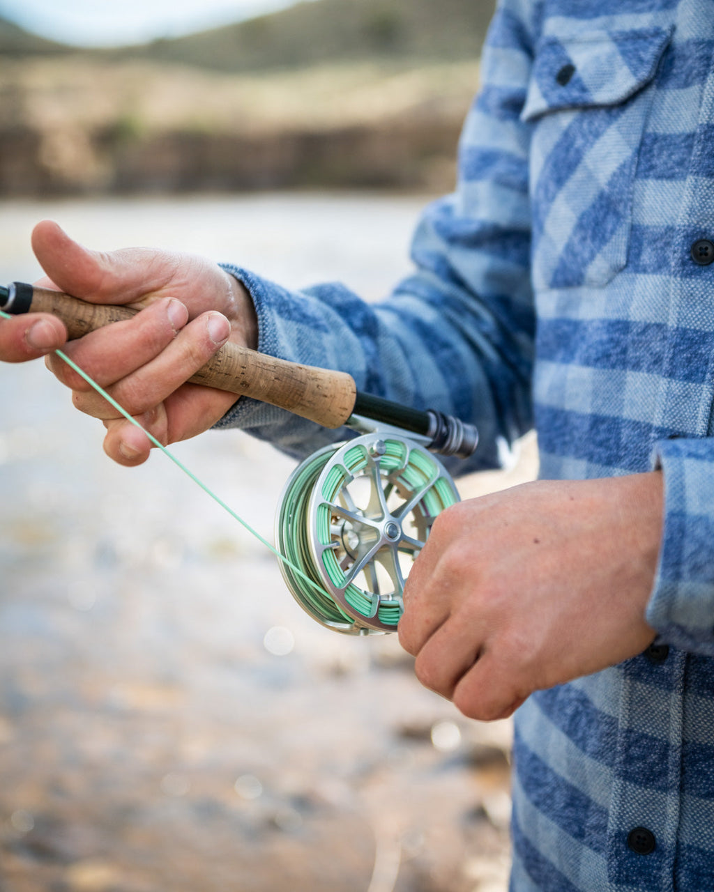 Grand Flannel, Checkered Blue